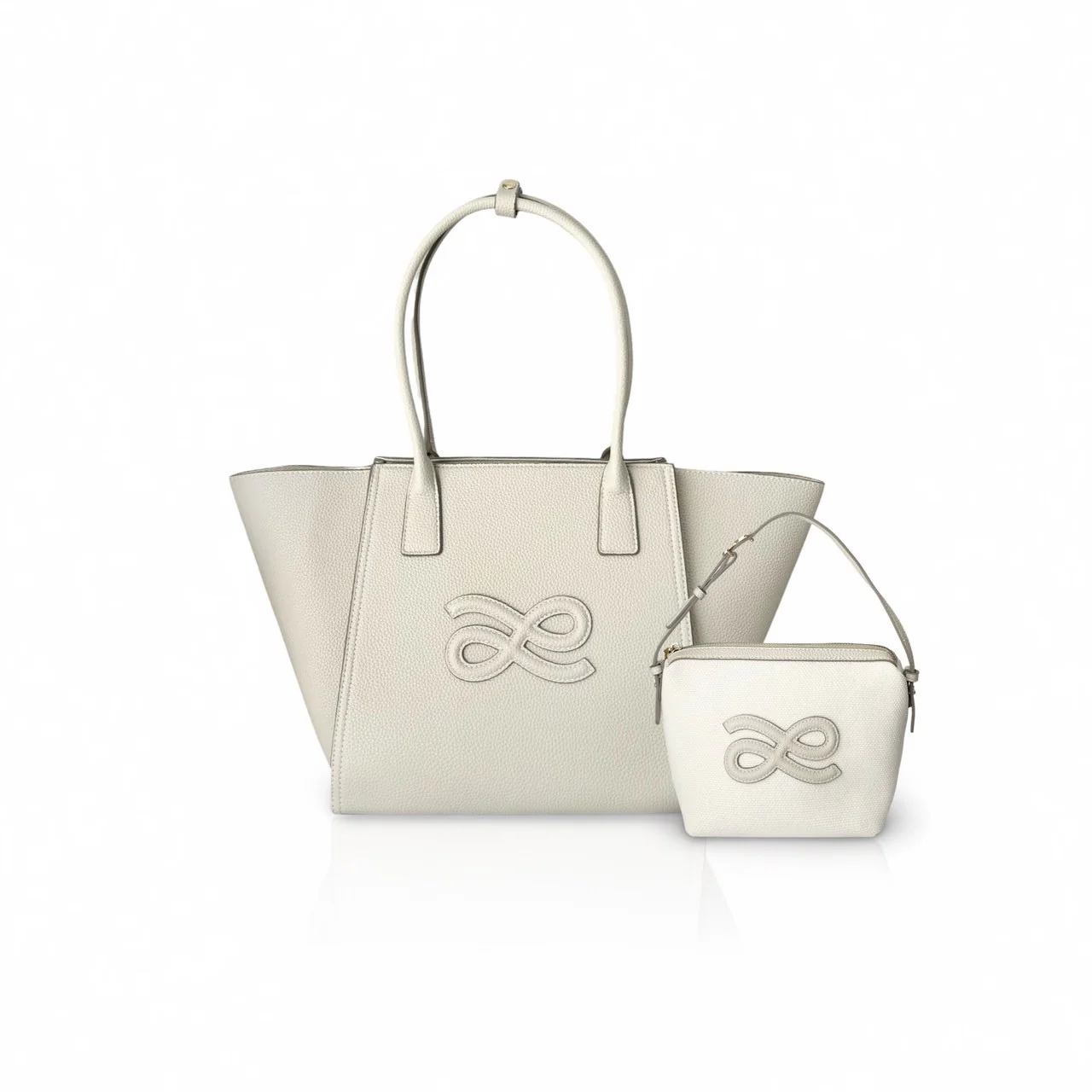 Flutter Tote Laptop Bag - PU/Canvas