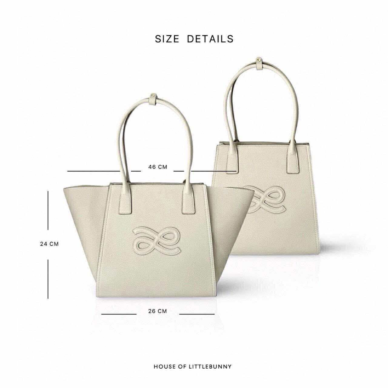 Flutter Tote Laptop Bag - PU/Canvas