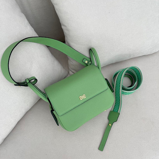 Treasure 24 - Genuine Leather (Long Strap: Canvas)