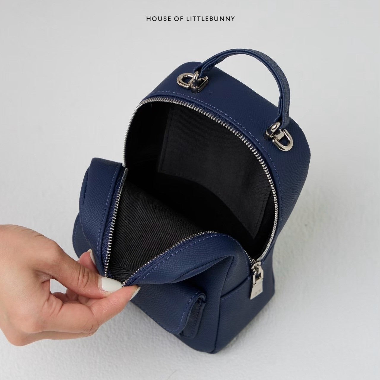 House of LittleBunny SG Singapore Bag Mini Backpack Inner Pic