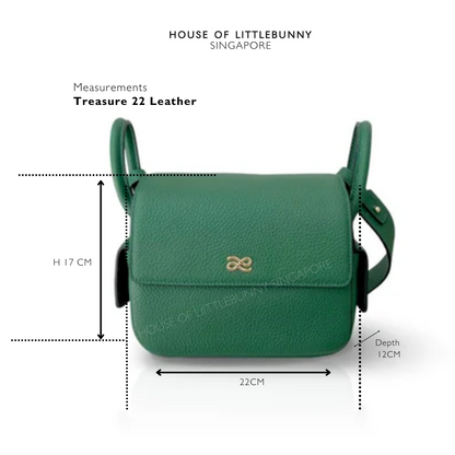 Treasure 22 - Genuine Leather (Long Strap: Leather)